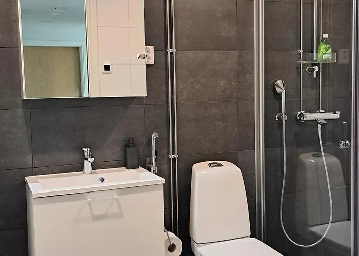 Kotimaailma Apartments, Moderni Saunallinen & Parvekkeellinen Kolmio, Tammela 坦佩雷