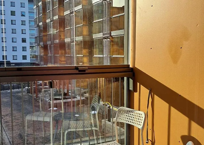 Kotimaailma Apartments, Moderni Saunallinen & Parvekkeellinen Kolmio, Tammela 公寓