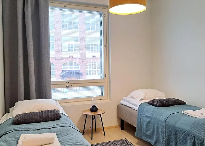 Kotimaailma Apartments, Moderni Saunallinen & Parvekkeellinen Kolmio, Tammela